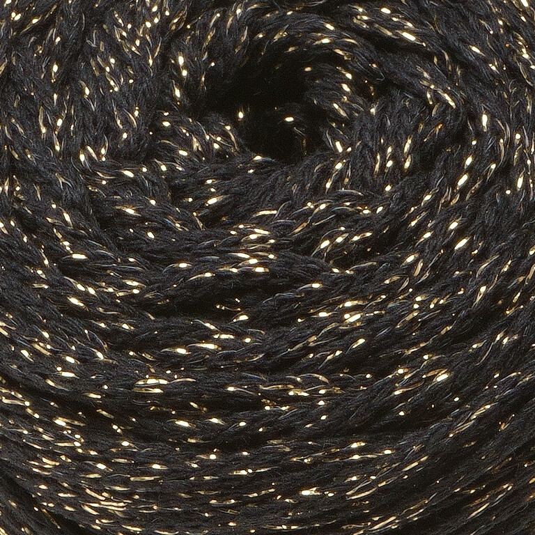 sznurek 2mm, okrągły, metalic, 