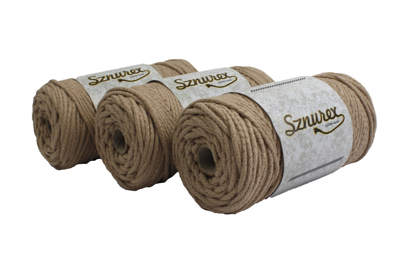 Sznurek bawełniany 3mm- 100mb- KARTONOWY