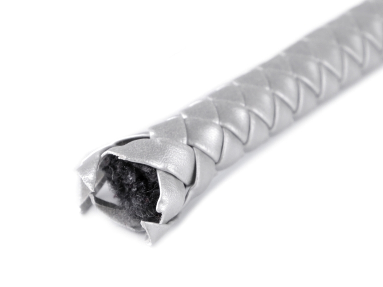 Pasek pleciony do torby Ø12 mm- półprodukt- złoty (2)