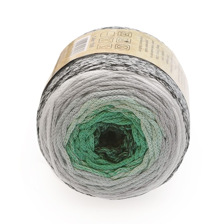 SZNUREK MACRAMA, OMBRE, CACE, OKRĄGŁY, 2MM
